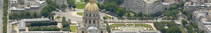 photo arienne de l'Institution Nationale des Invalides