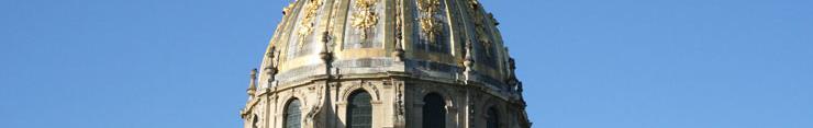 le dome  de l'Institution Nationale des Invalides